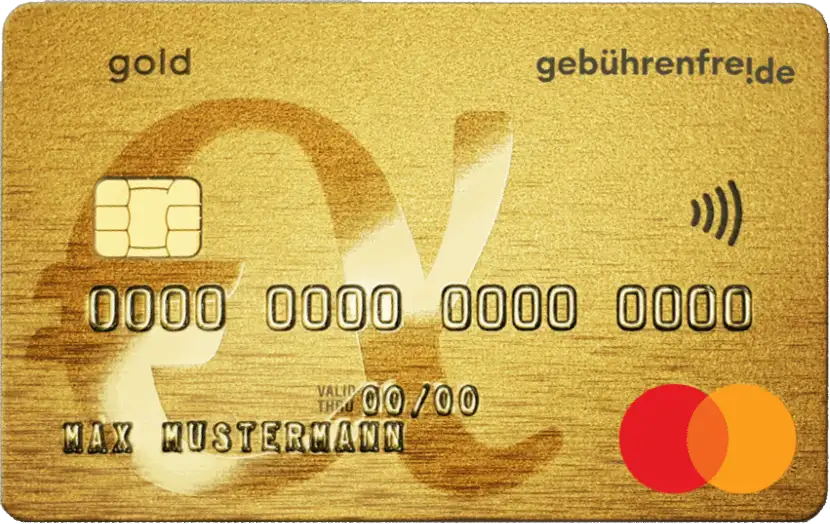 Gebührenfrei Mastercard GOLD Kreditkarte